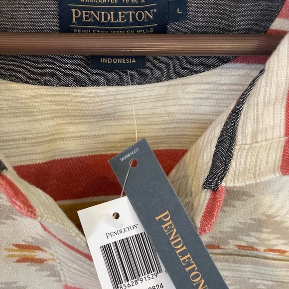 PENDLETON Lightweight Doublesoft Hoodie Jacket - Women’s Size Large - NEW - Picture 6 of 7